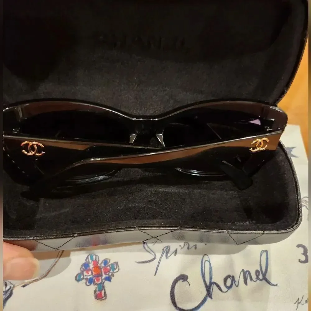 Chanel Black Sunglasses